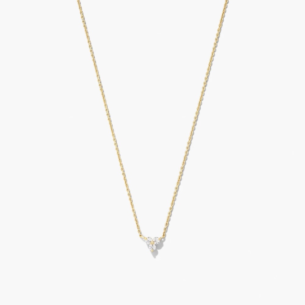 Mejuri Lotus Necklace